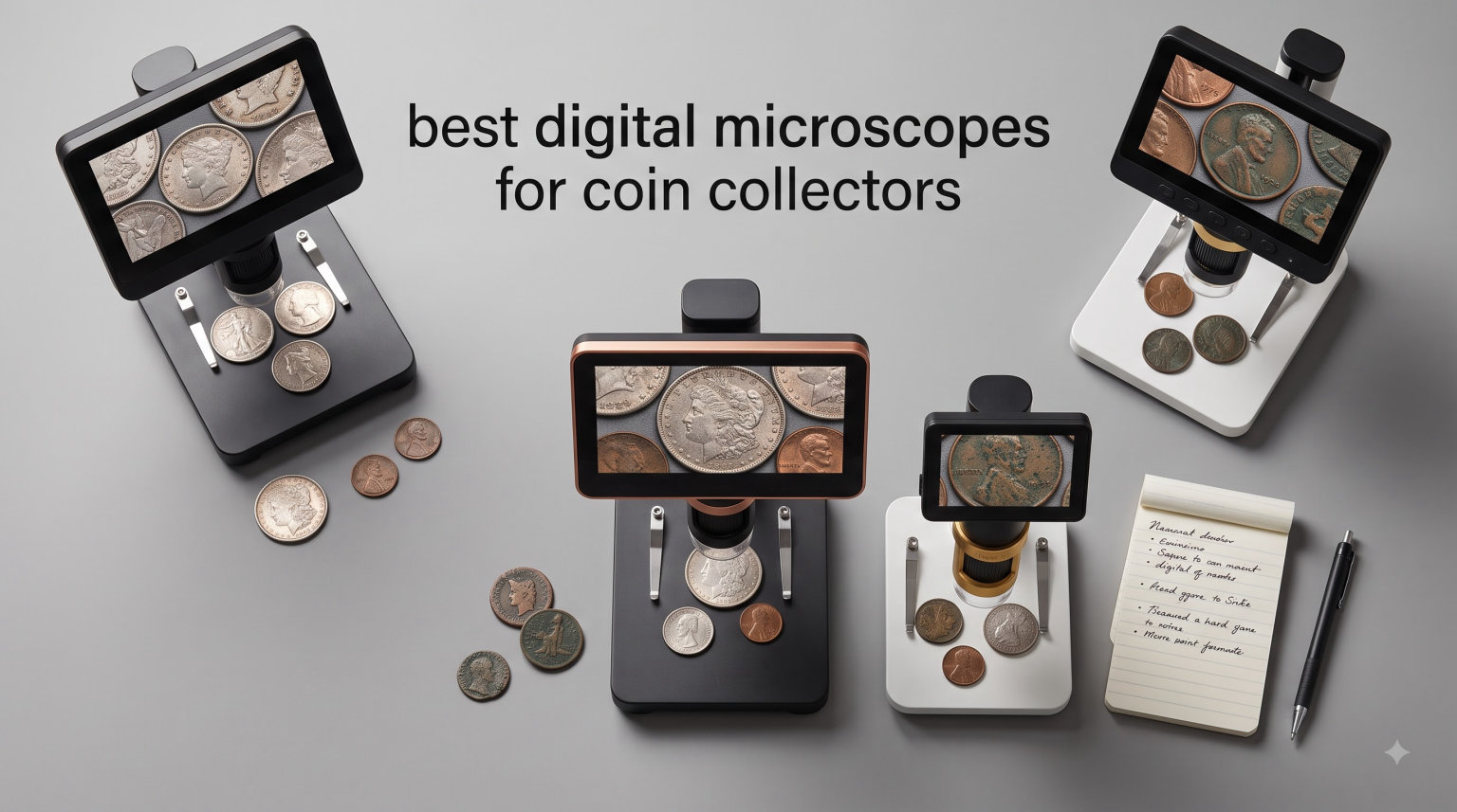 best digital microscopes for coin collectors
