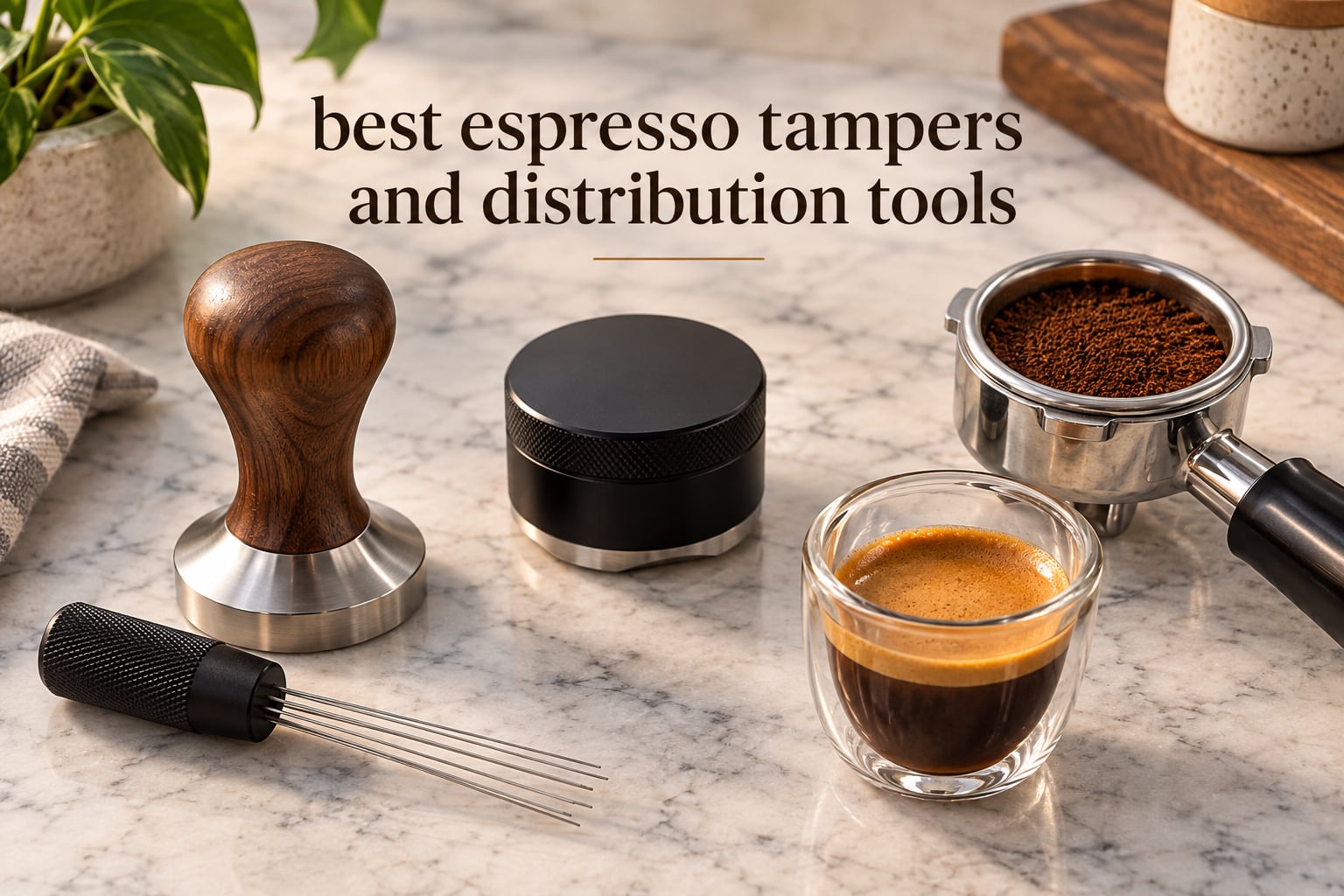 best espresso tampers and distribution tools