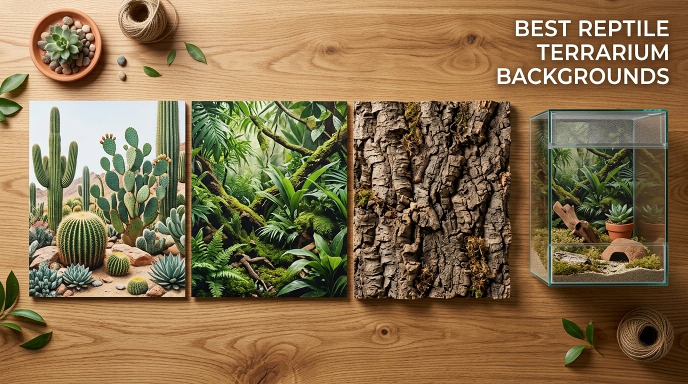 best reptile terrarium backgrounds