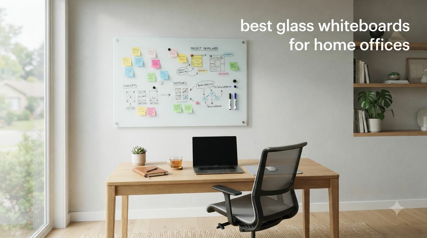 best glass whiteboards for home offices
