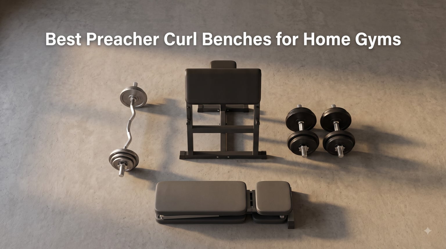 Best Preacher Curl Benches for Home Gyms