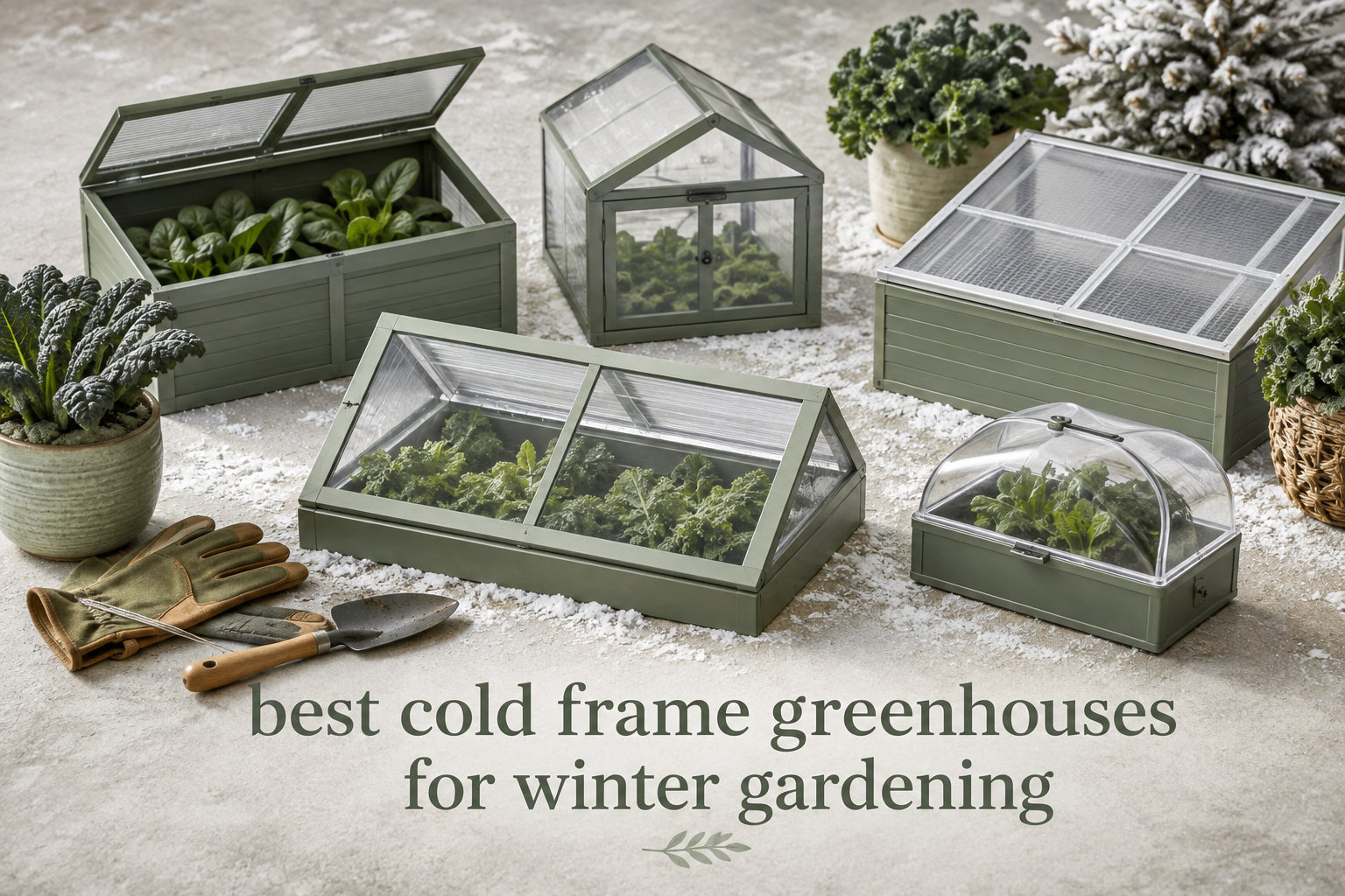 best cold frame greenhouses for winter gardening