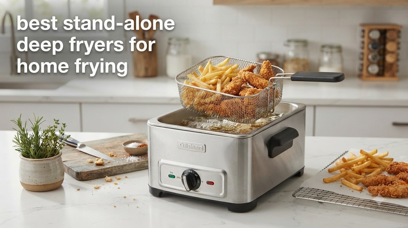 best stand-alone deep fryers for home frying
