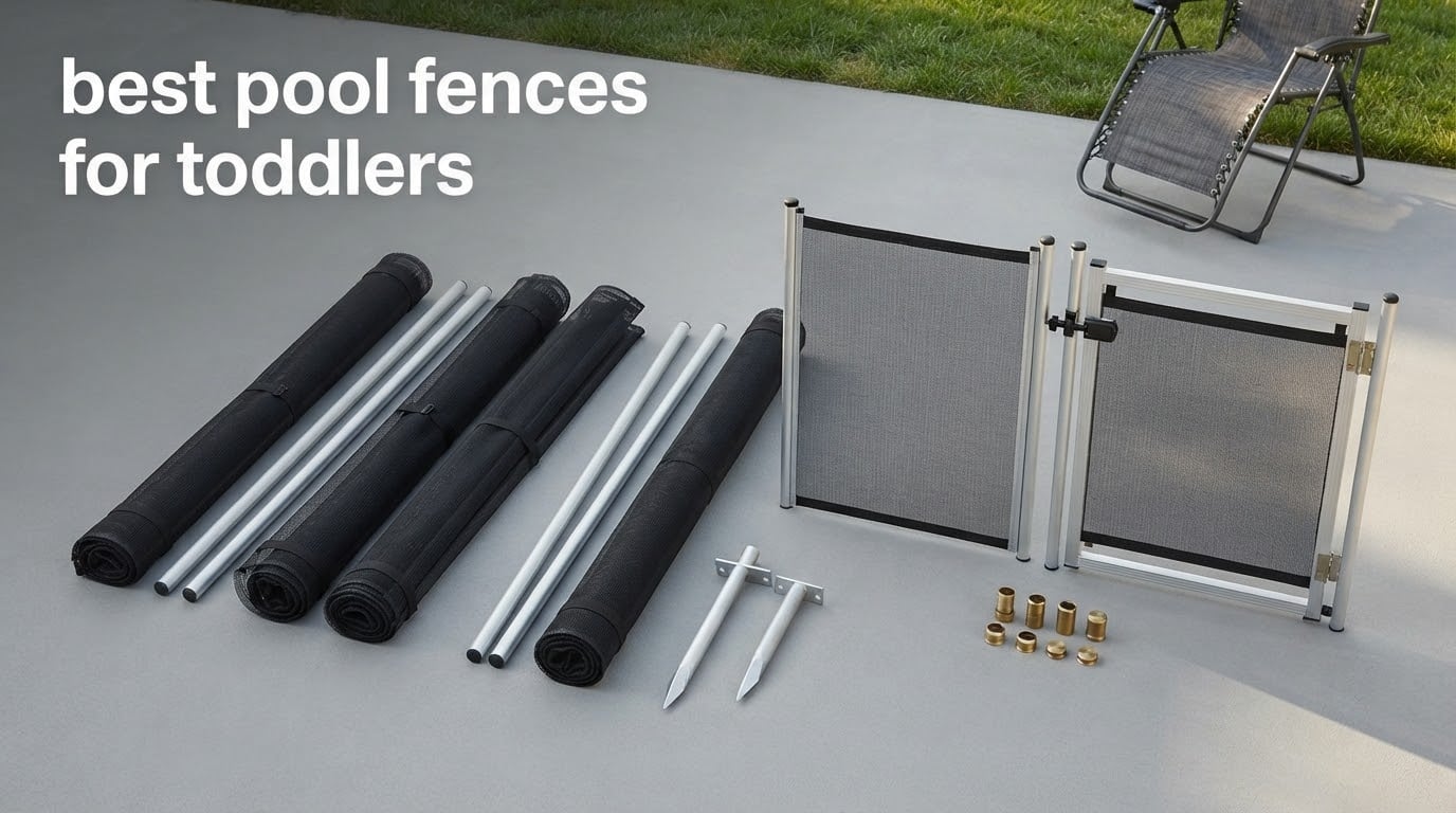 best pool fences for toddlers
