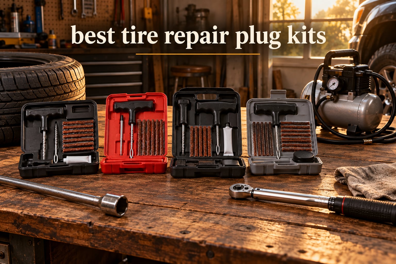 best tire repair plug kits