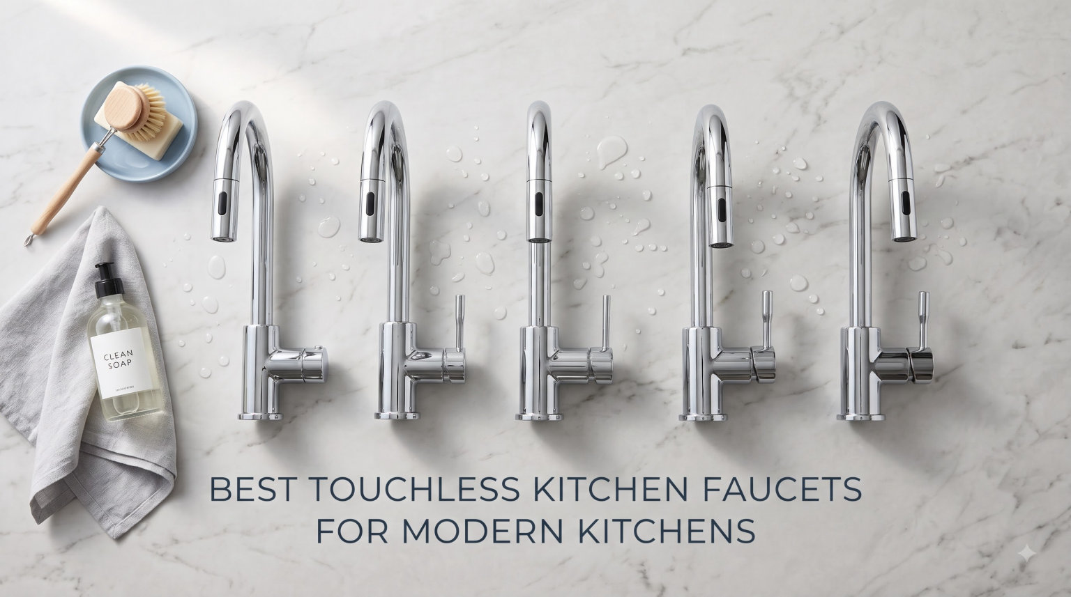 best touchless kitchen faucets for modern kitchens
