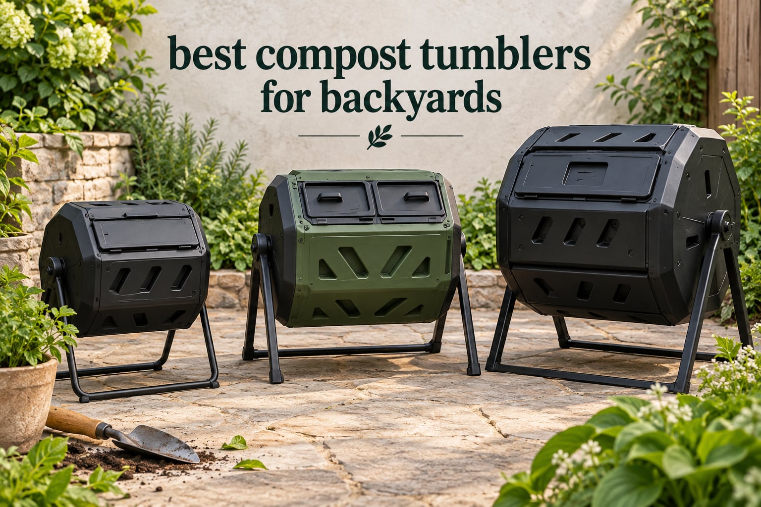 best compost tumblers for backyards
