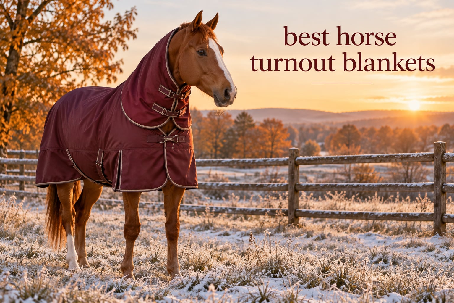 best horse turnout blankets
