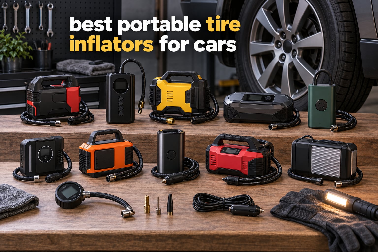 best portable tire inflators for cars