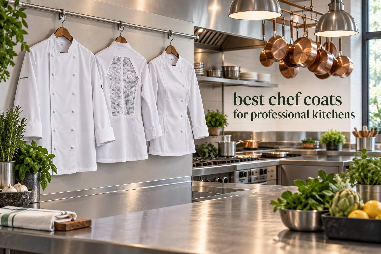 best chef coats for professional kitchens