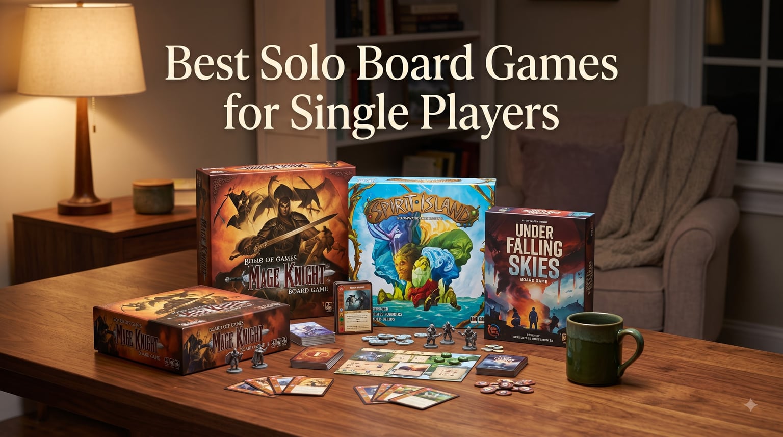 Best Solo Board Games for Single Players
