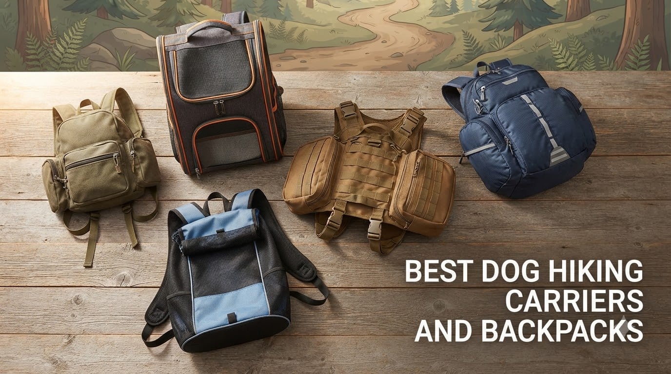 best dog hiking carriers and backpacks