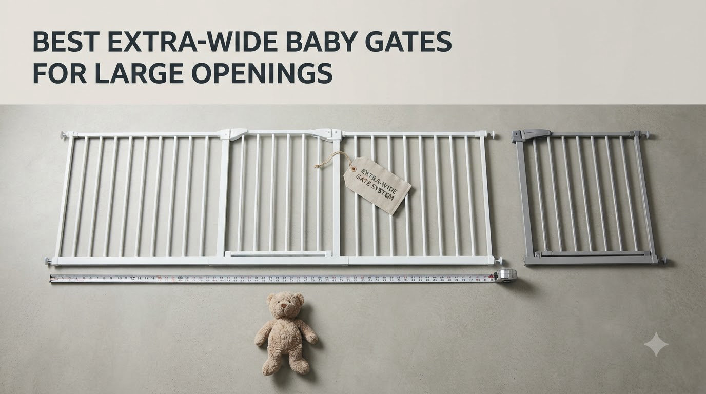 best extra-wide baby gates for large openings
