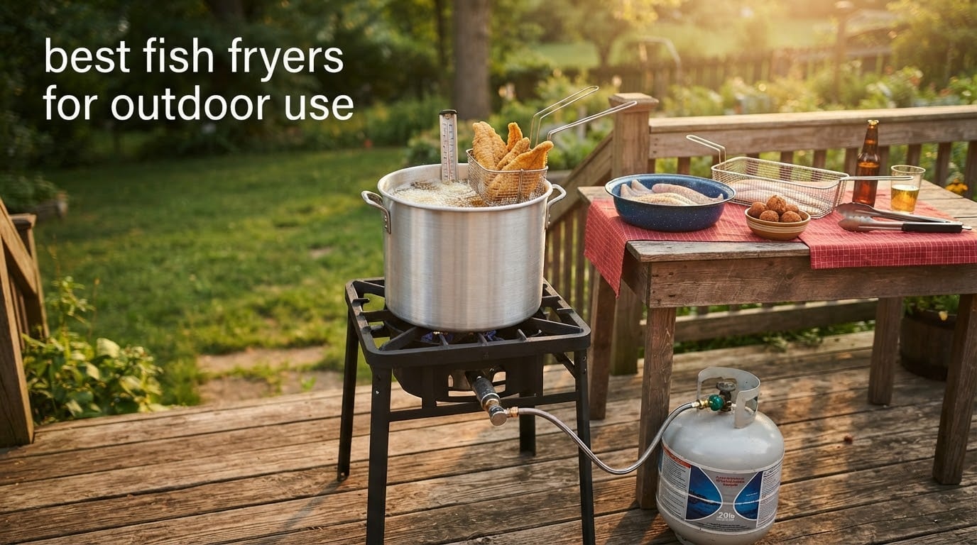best fish fryers for outdoor use