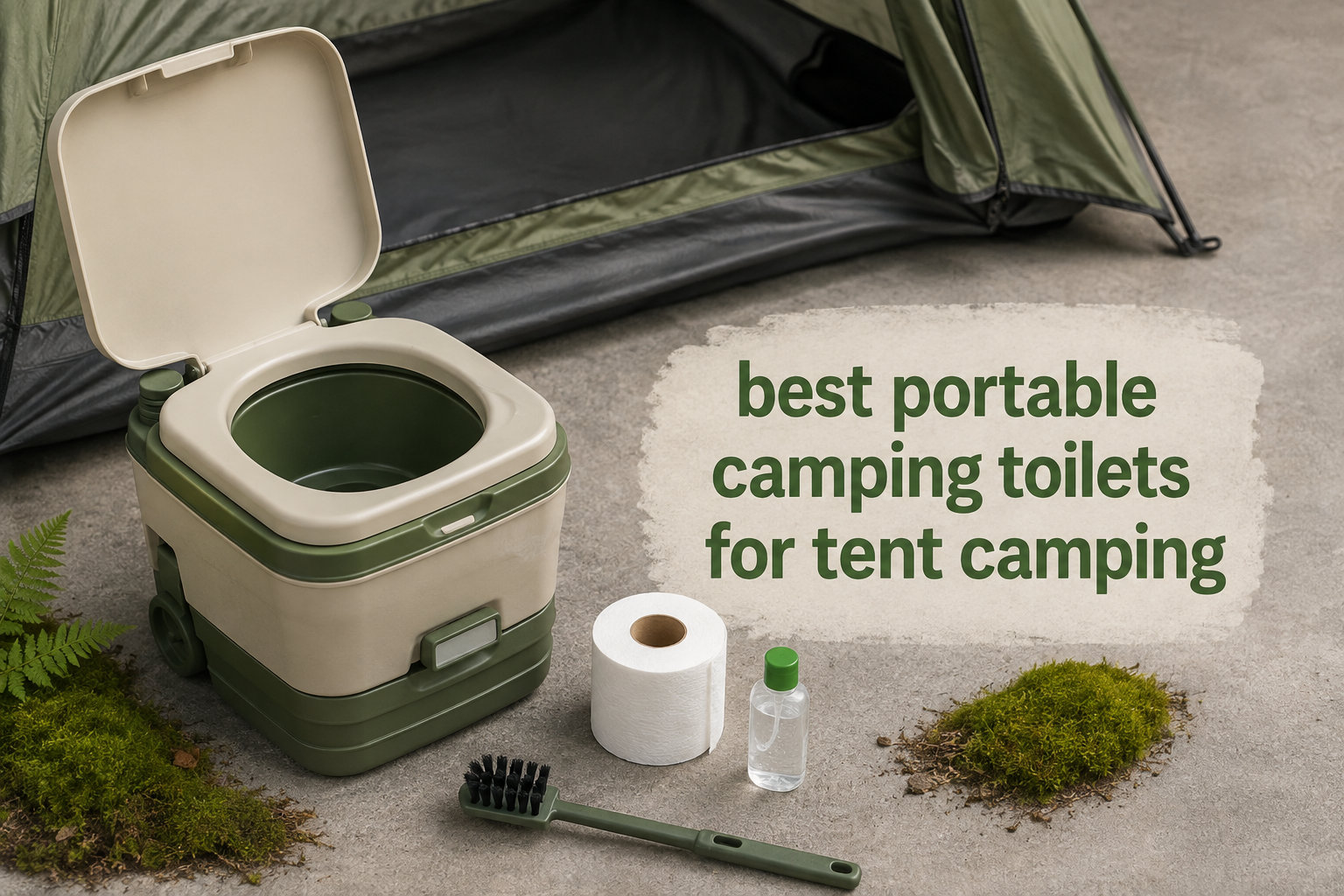 best portable camping toilets for tent camping