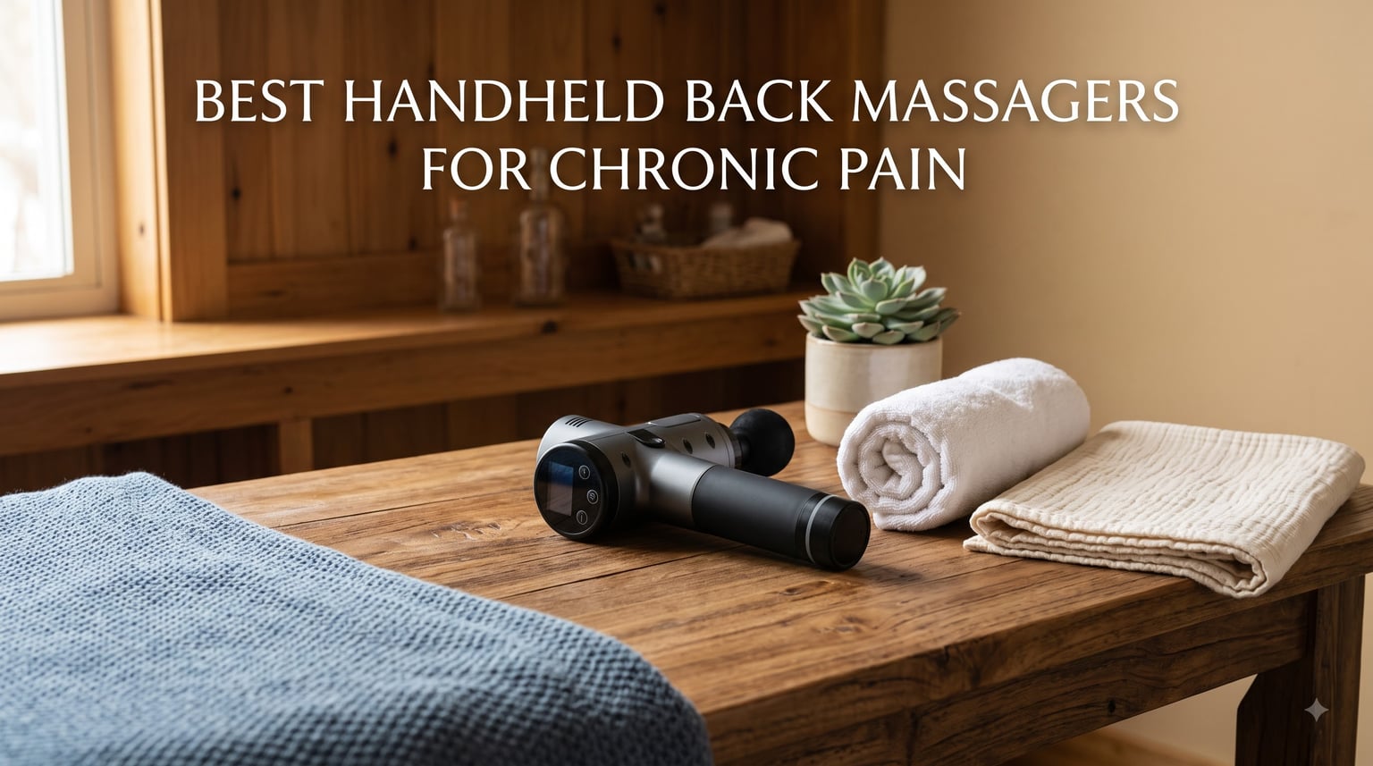 best handheld back massagers for chronic pain