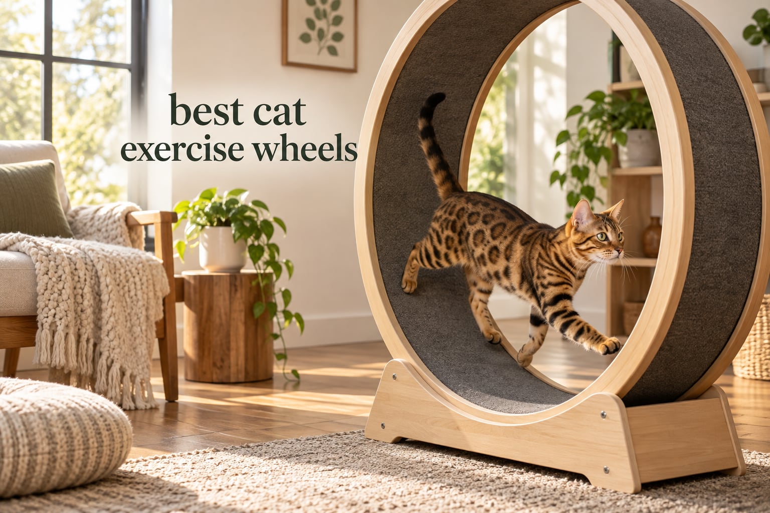 best cat exercise wheels