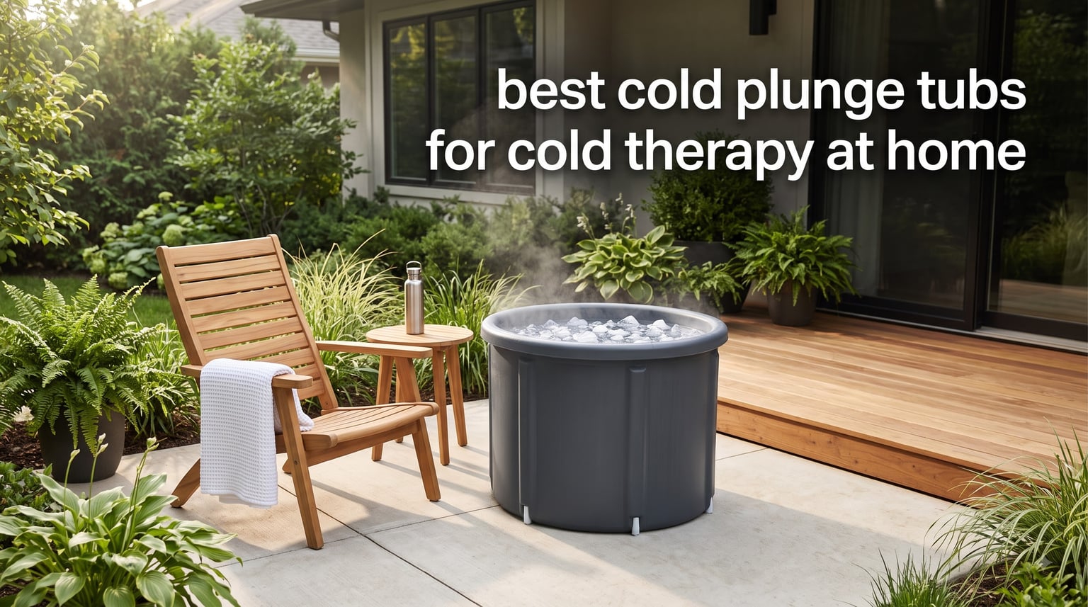 best cold plunge tubs for cold therapy at home