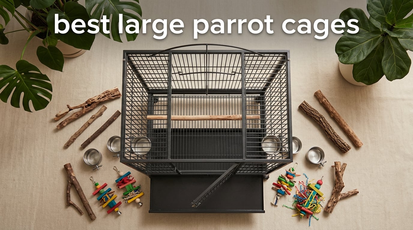 best large parrot cages