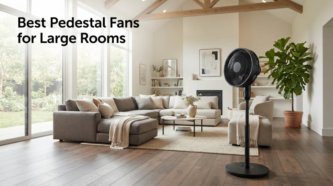 Best Pedestal Fans for Large Rooms