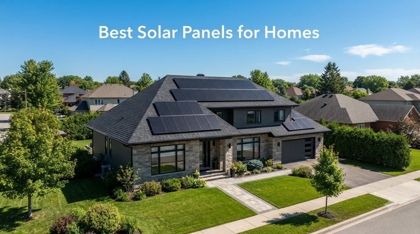Best Solar Panels for Homes