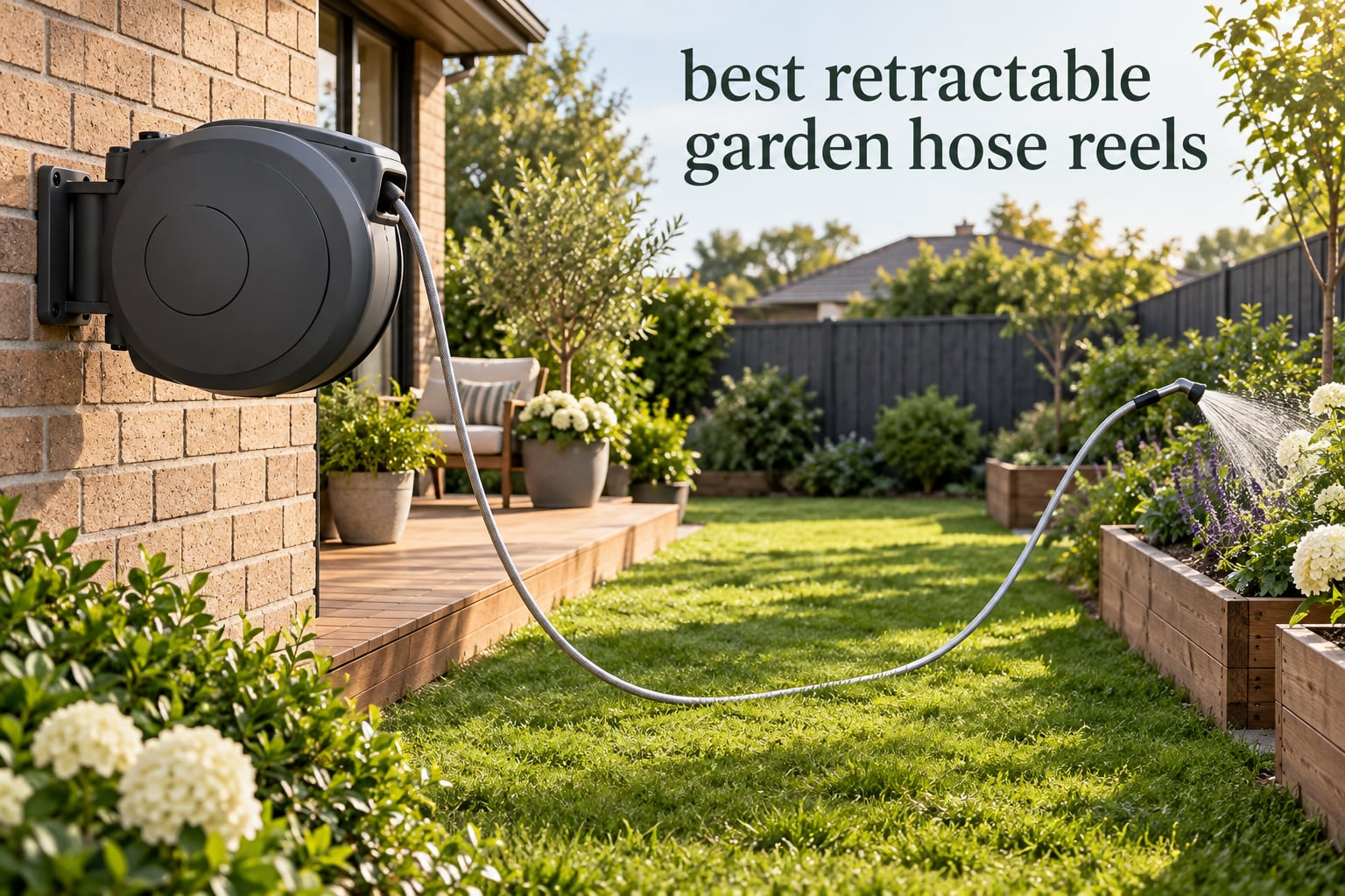 best retractable garden hose reels