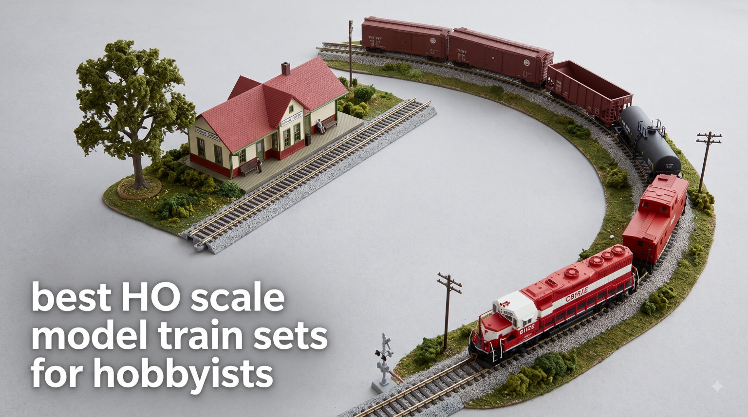 best HO scale model train sets for hobbyists