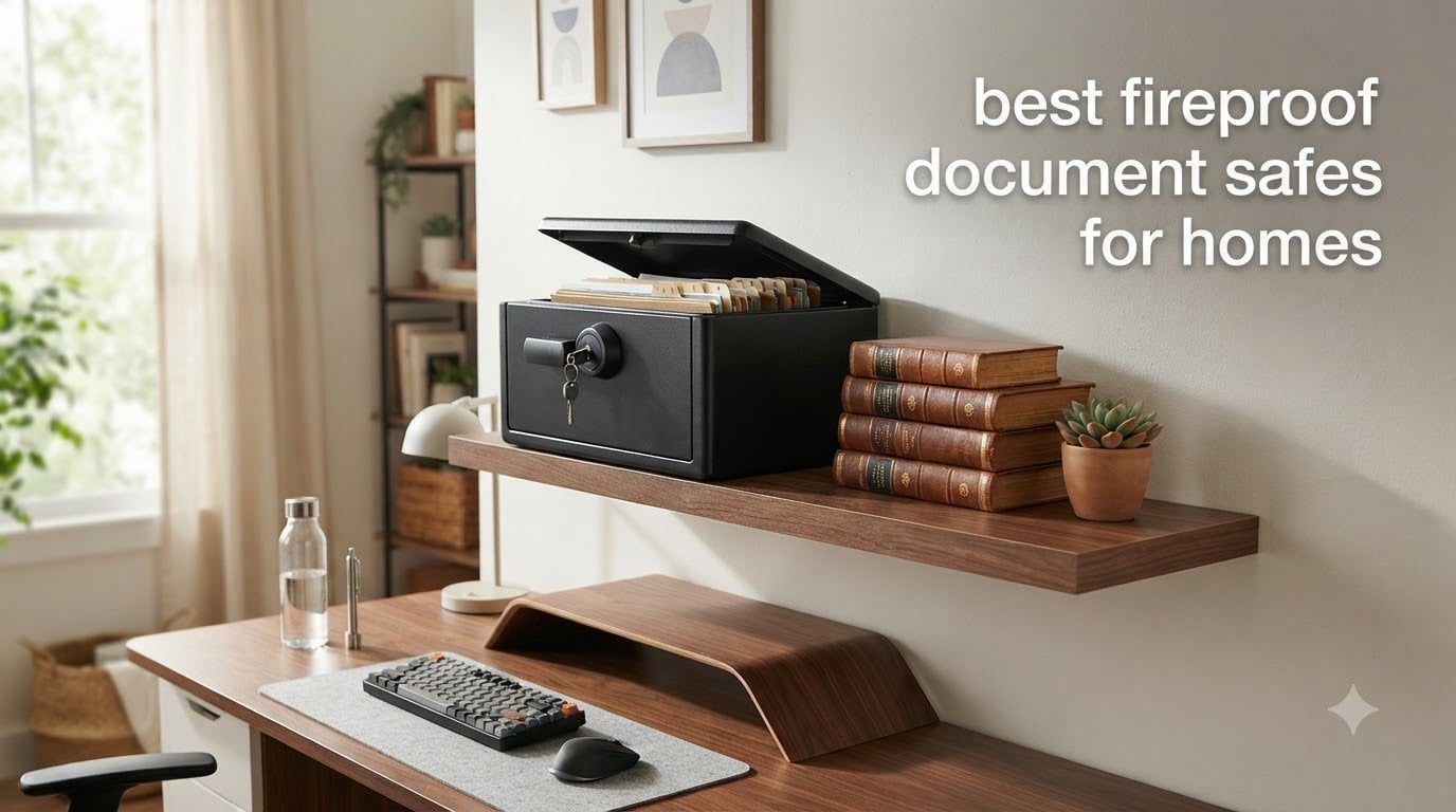 best fireproof document safes for homes