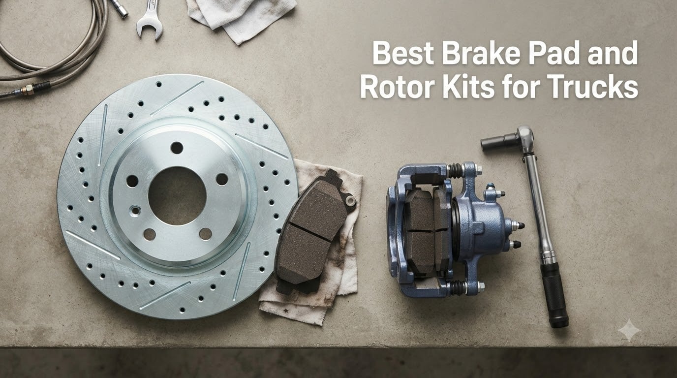 Best Brake Pad and Rotor Kits for Trucks