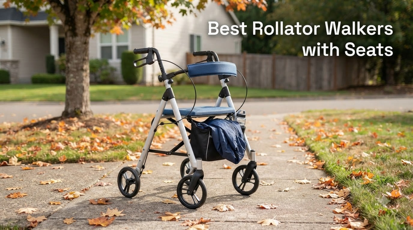 Best Rollator Walkers with Seats