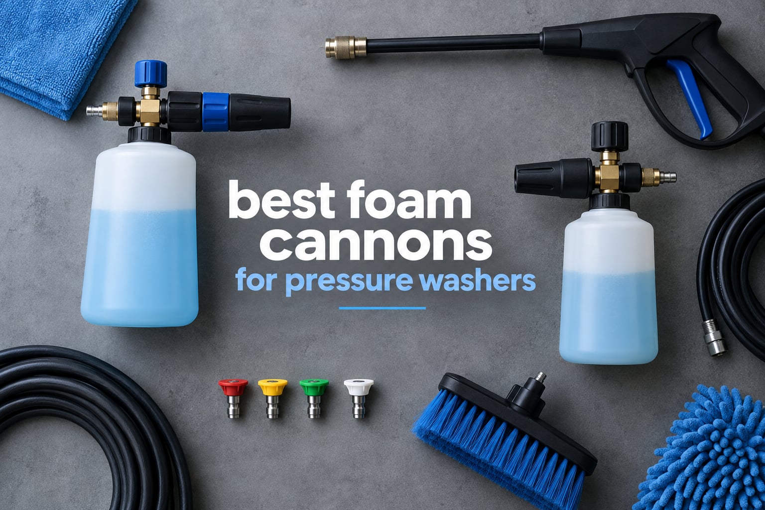 best foam cannons for pressure washers