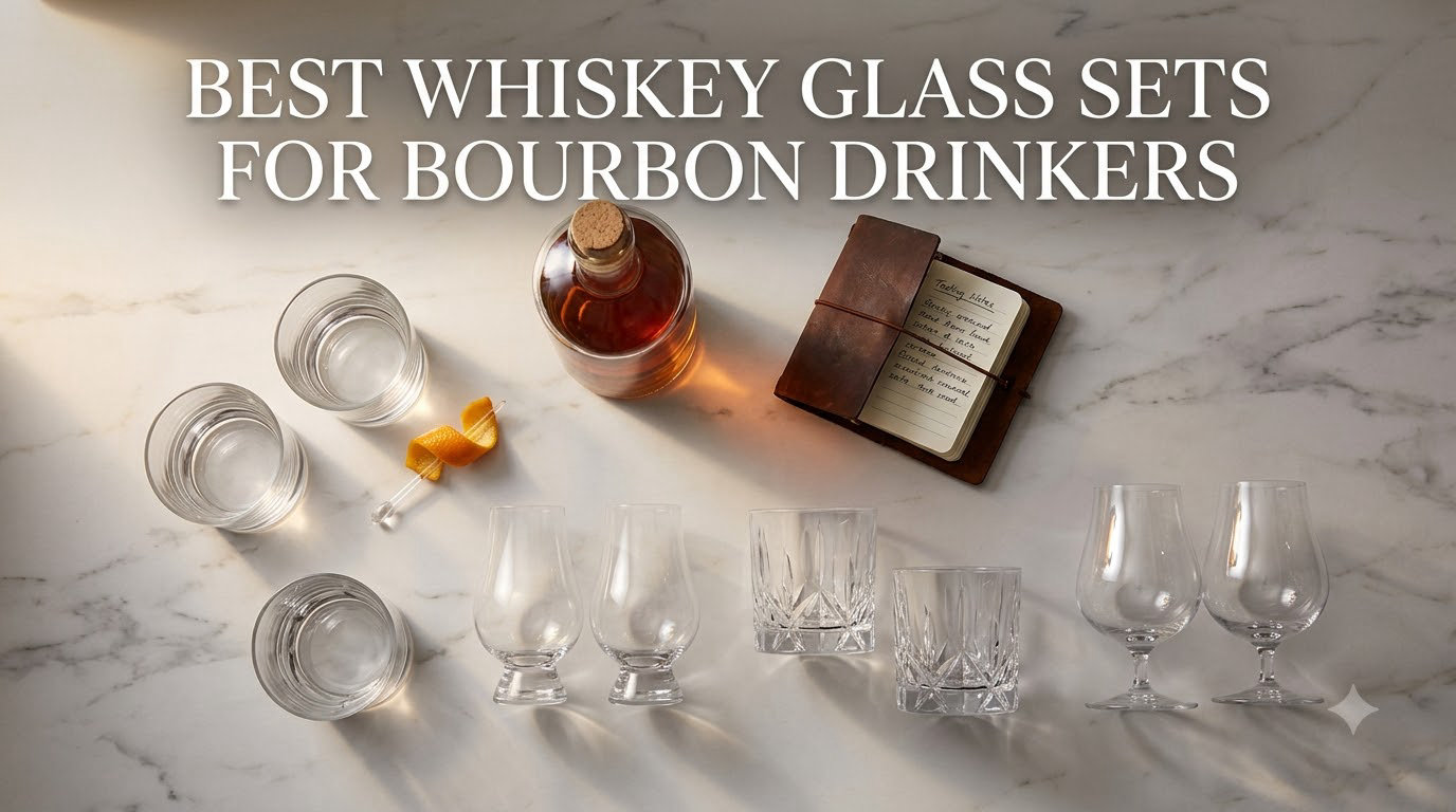 best whiskey glass sets for bourbon drinkers