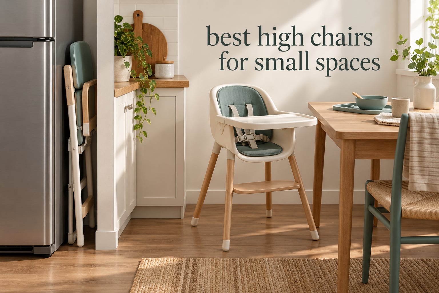 best high chairs for small spaces