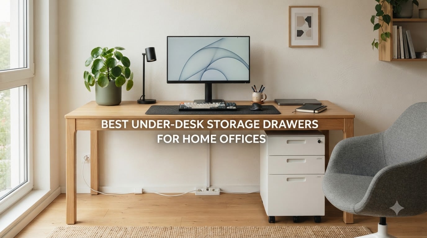 best under-desk storage drawers for home offices