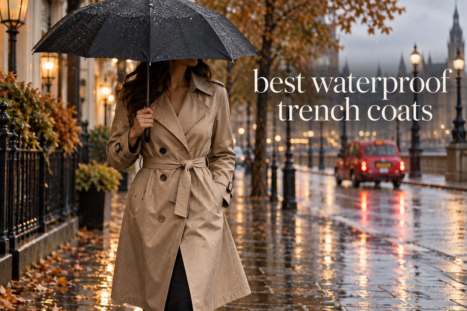 best waterproof trench coats