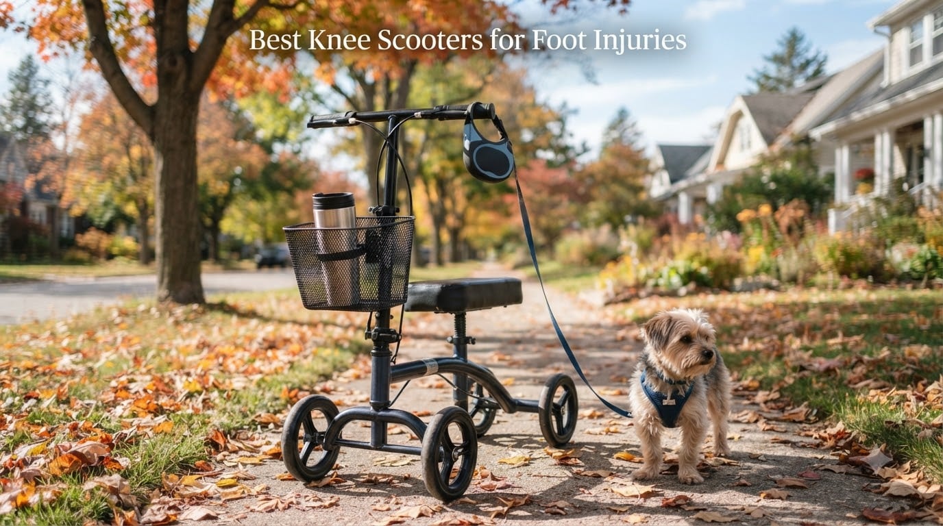 Best Knee Scooters for Foot Injuries