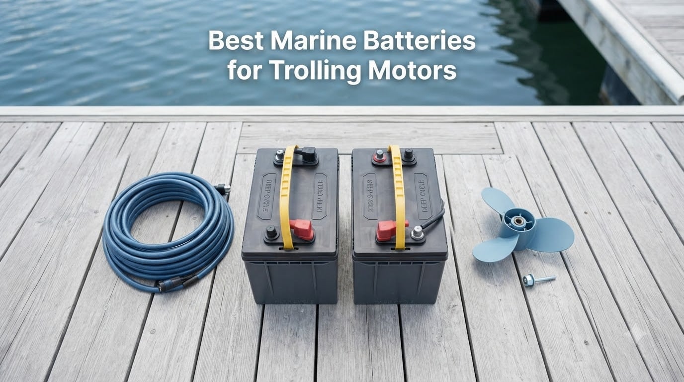Best Marine Batteries for Trolling Motors