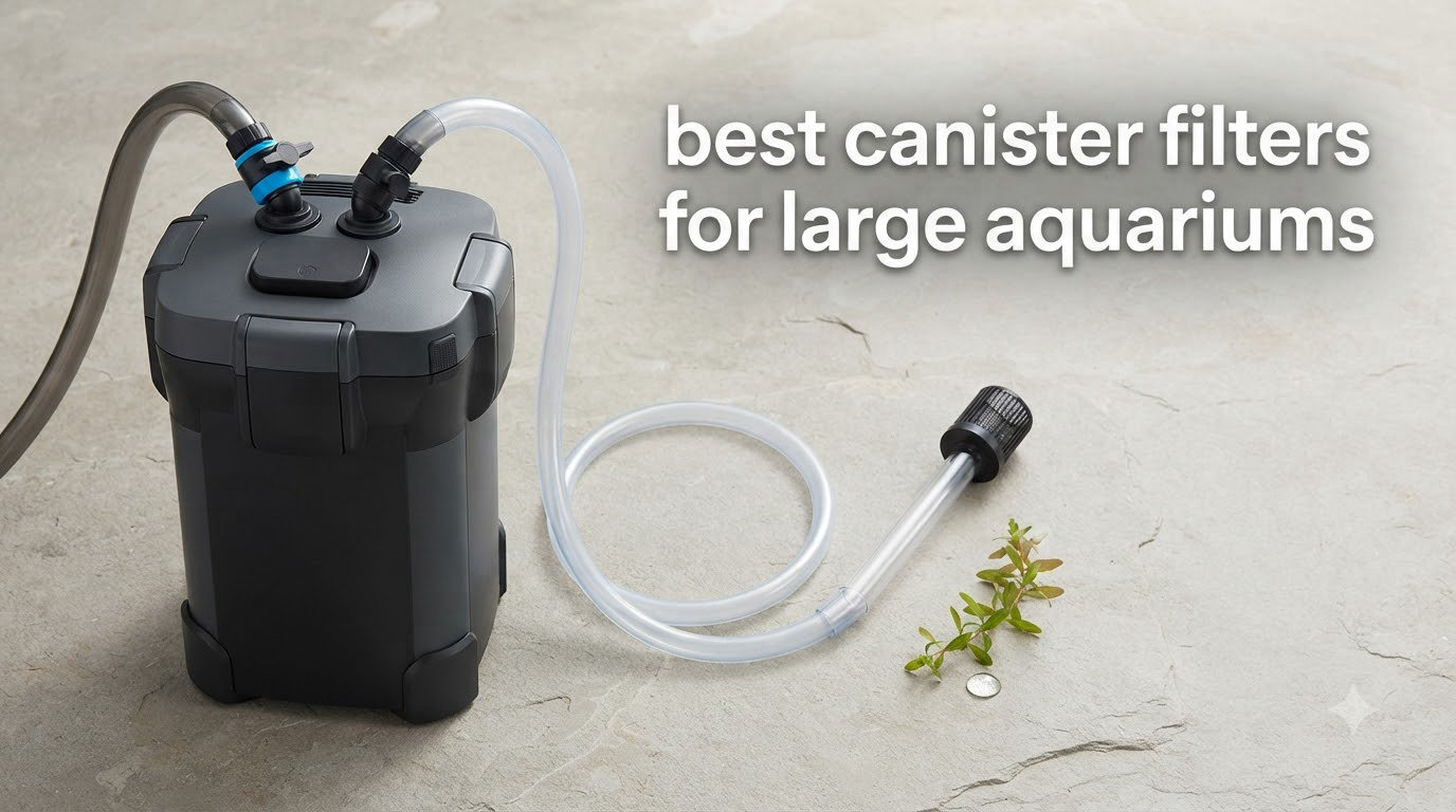 best canister filters for large aquariums