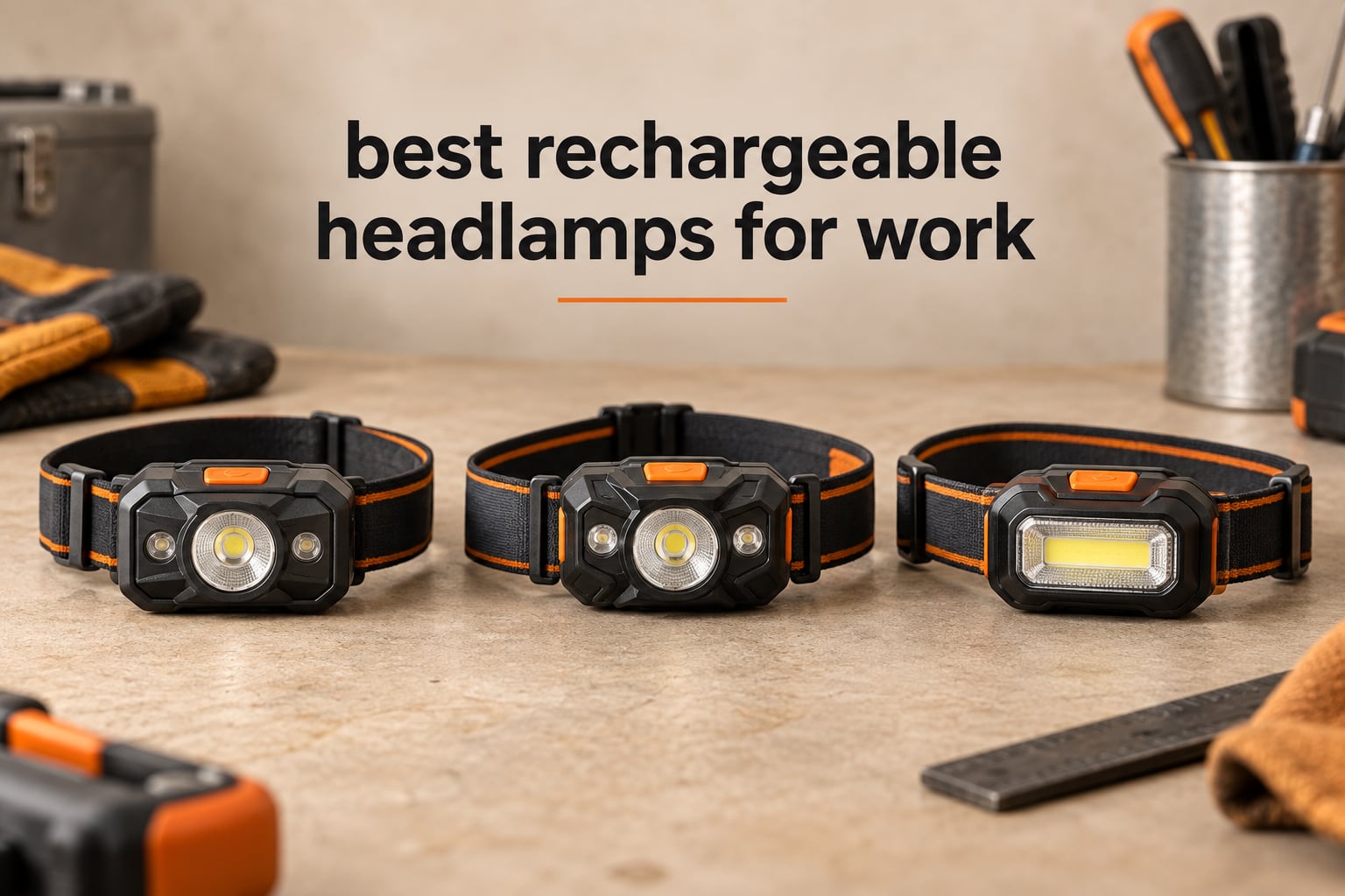 best rechargeable headlamps for work