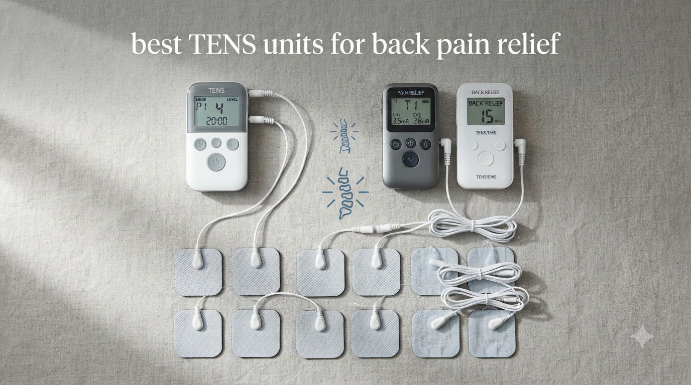 best TENS units for back pain relief