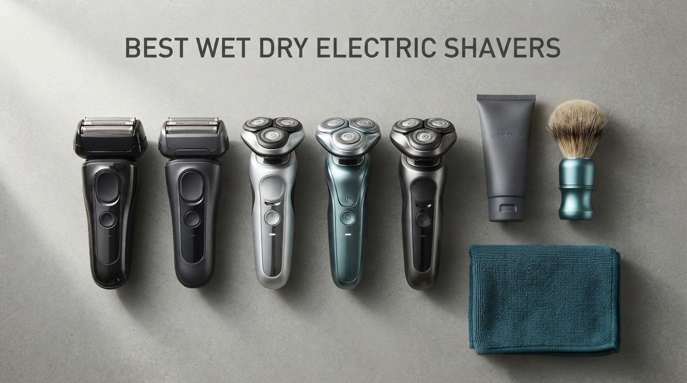 best wet dry electric shavers