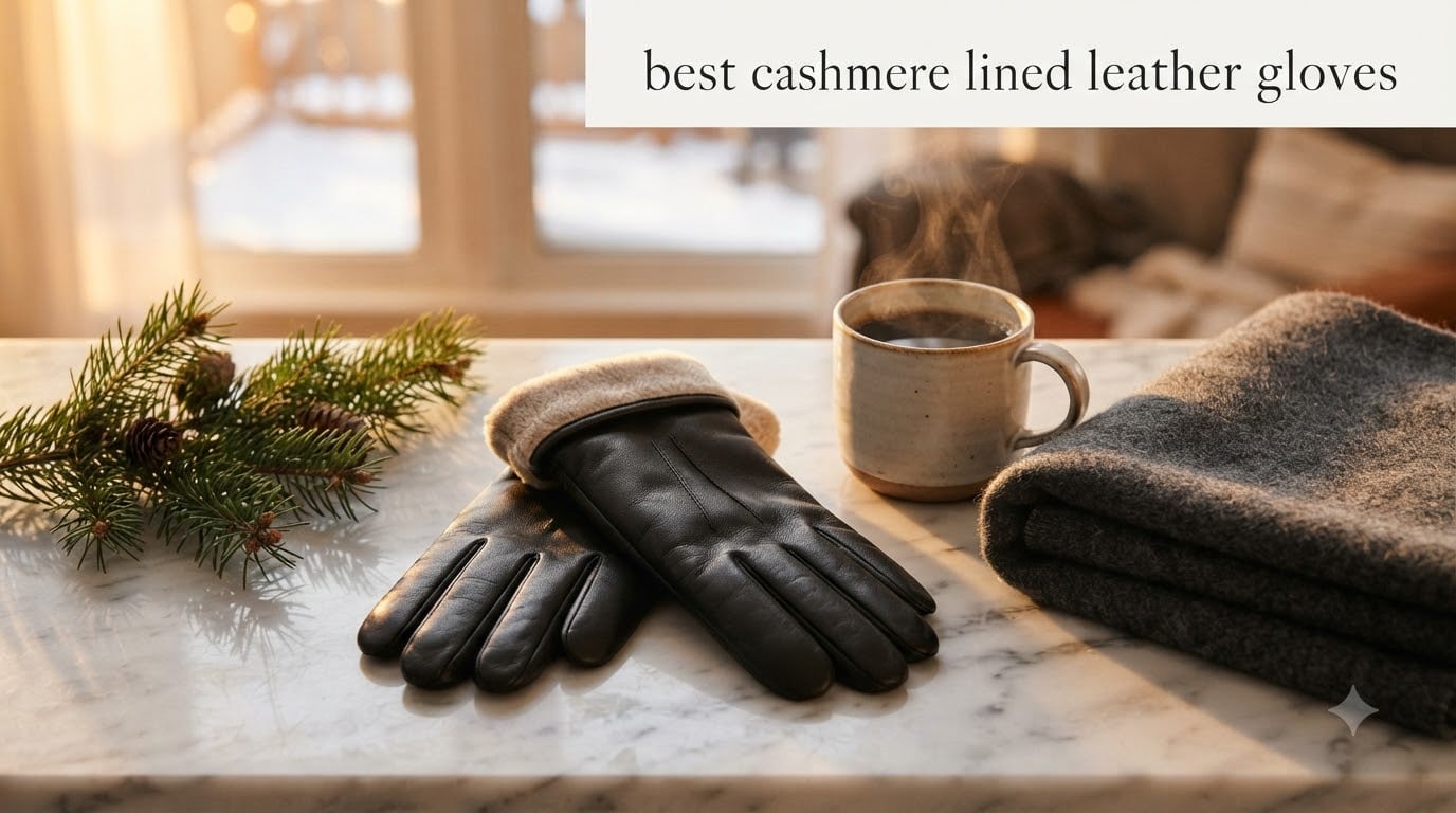best cashmere lined leather gloves
