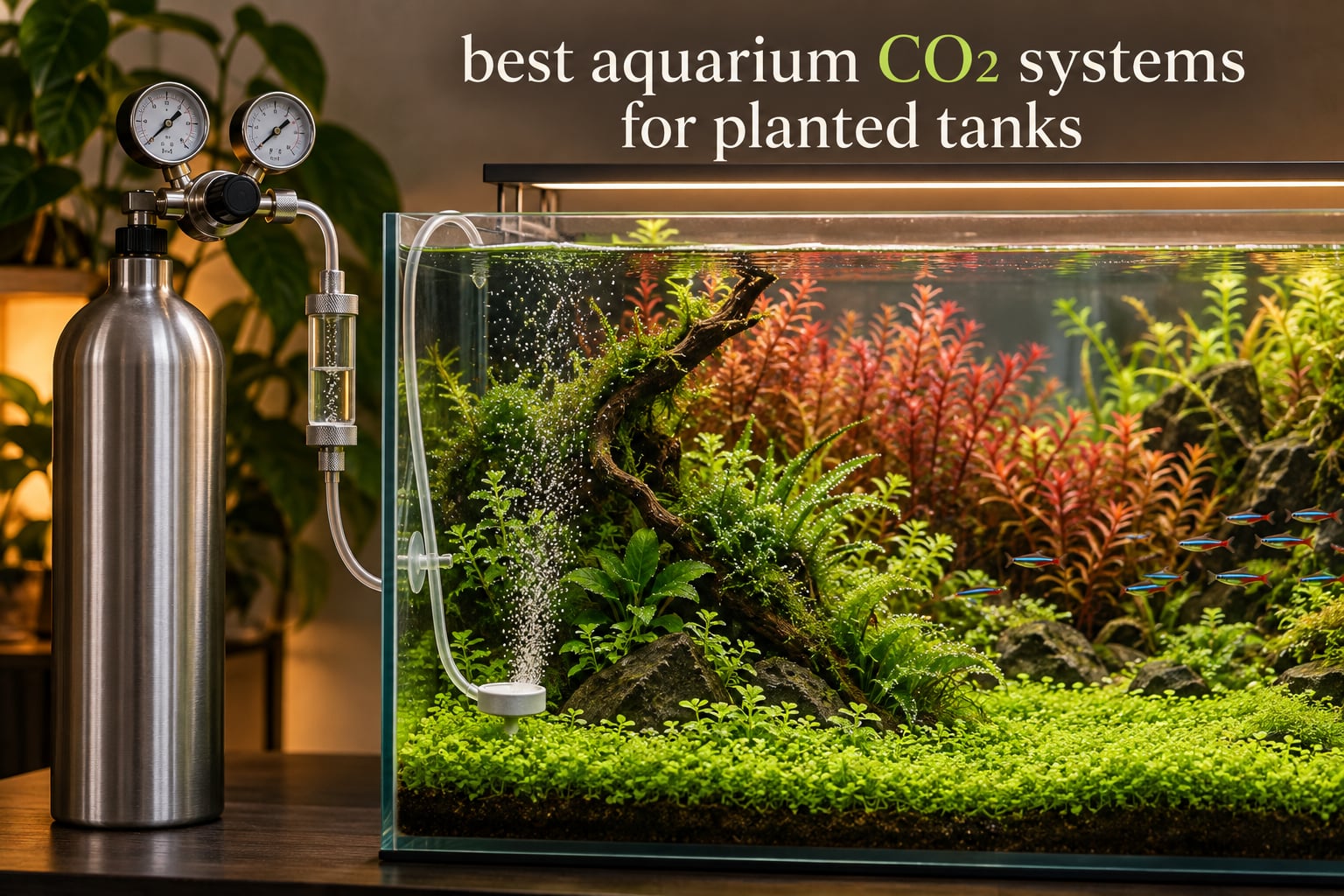 best aquarium CO2 systems for planted tanks
