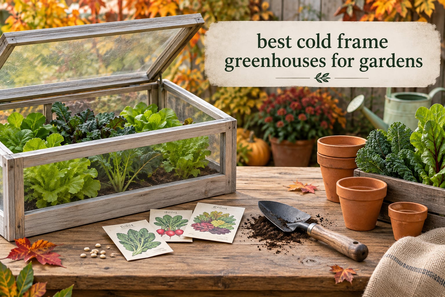 best cold frame greenhouses for gardens