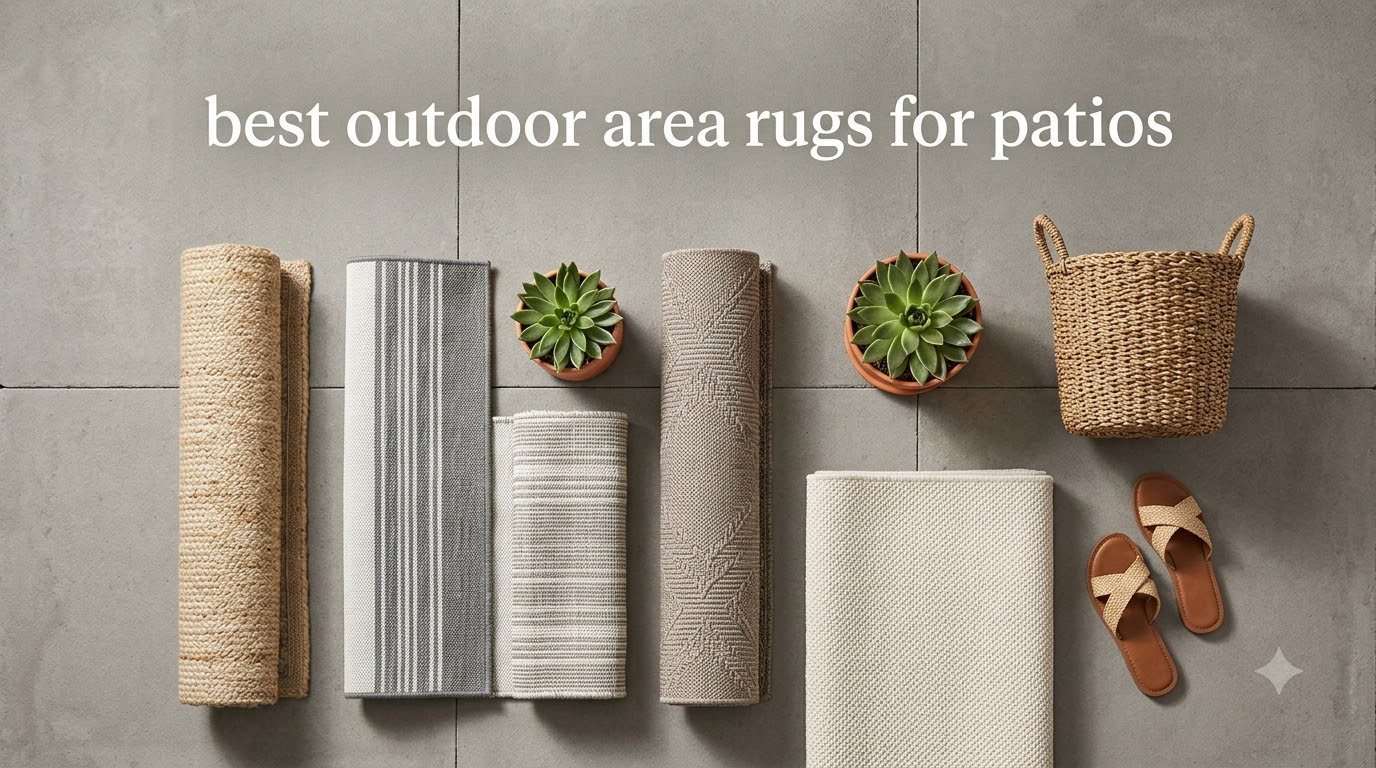 best outdoor area rugs for patios