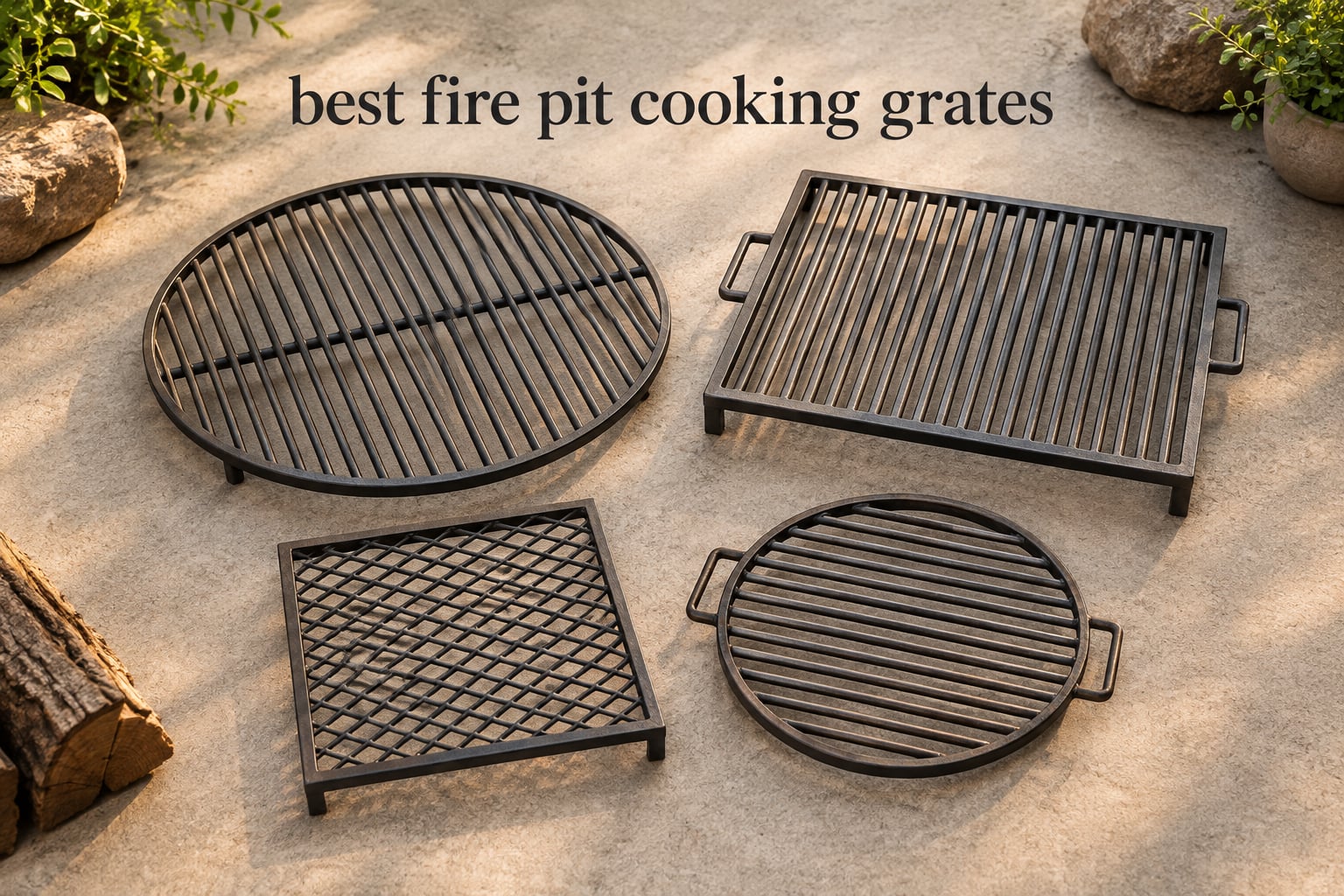 best fire pit cooking grates