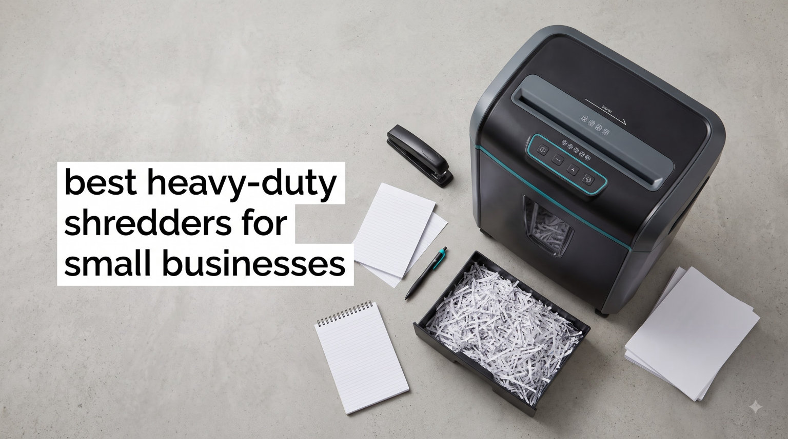best heavy-duty shredders for small businesses
