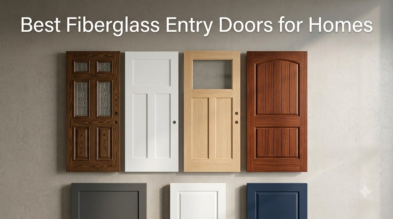 Best Fiberglass Entry Doors for Homes