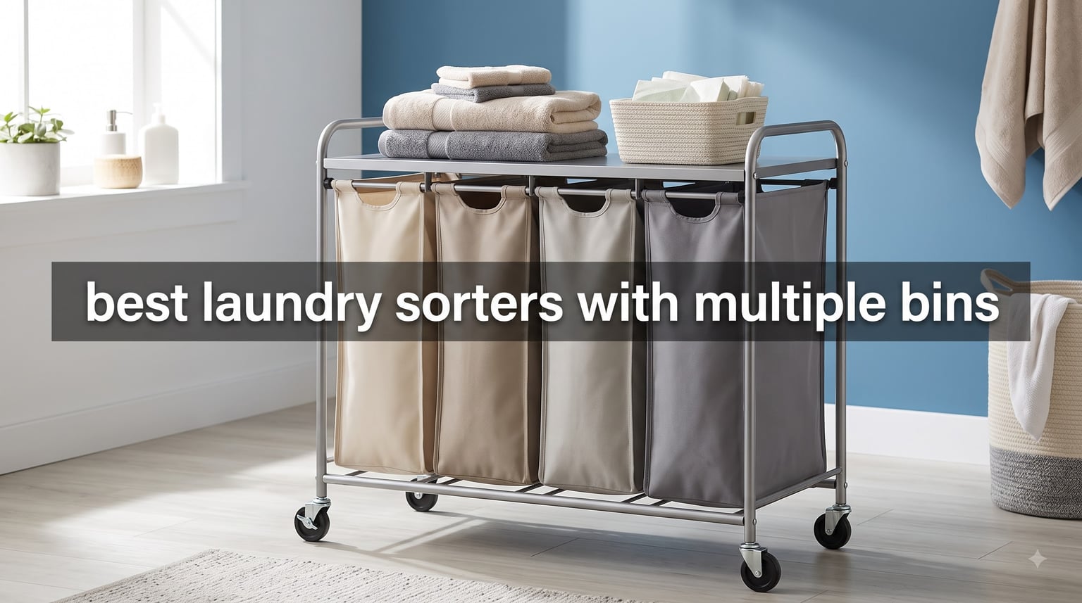 best laundry sorters with multiple bins