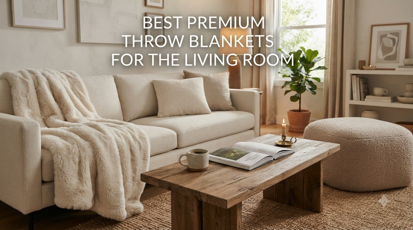 best premium throw blankets for the living room